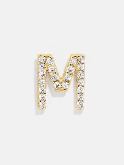 Single 18K Gold Initial Earring -Baublebar 57903 g m