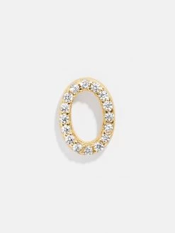 Single 18K Gold Initial Earring -Baublebar 57903 g o