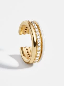 Elettra 18K Gold Ear Cuff - Clear/Gold -Baublebar 57944 g 02