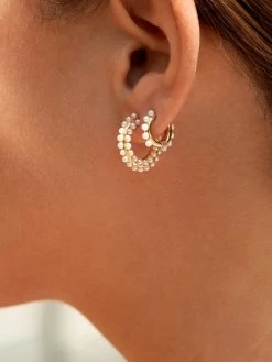 Nina Earrings - White -Baublebar 58531 m