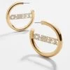 Kansas City Chiefs NFL Logo Gold Hoops - Kansas City Chiefs