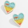 Miami Dolphins NFL Statement Stud Earrings - Miami Dolphins