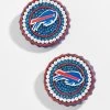 Buffalo Bills NFL Statement Stud Earrings - Buffalo Bills -Baublebar 58846 g 01