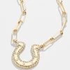 Indianapolis Colts Gold Chain Necklace - Indianapolis Colts