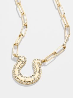 Indianapolis Colts Gold Chain Necklace - Indianapolis Colts