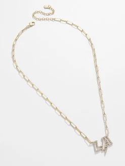 Los Angeles Chargers NFL Gold Chain Necklace - Los Angeles Chargers -Baublebar 58876 G 02