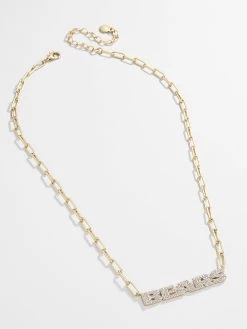 Chicago Bears NFL Gold Chain Necklace - Chicago Bears -Baublebar 58883 G 02