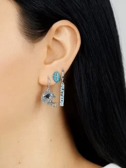 Carolina Panthers NFL Earring Set - Carolina Panthers -Baublebar 58901 m