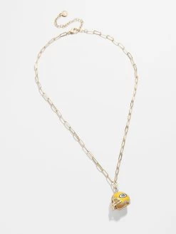 NFL Helmet Charm Necklace - Green Bay Packers -Baublebar 58935 G 02