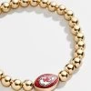 Kansas City Chiefs NFL Gold Pisa Bracelet - Kansas City Chiefs