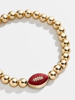 Tampa Bay Buccaneers NFL Gold Pisa Bracelet - Tampa Bay Buccaneers 9 Tampa Bay Buccaneers NFL Gold Pisa Bracelet - Tampa Bay Buccaneers -Baublebar 58968 G 02