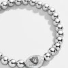 Las Vegas Raiders NFL Silver Pisa Bracelet - Las Vegas Raiders