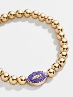 Baltimore Ravens NFL Gold Pisa Bracelet - Baltimore Ravens -Baublebar 58983 G 02