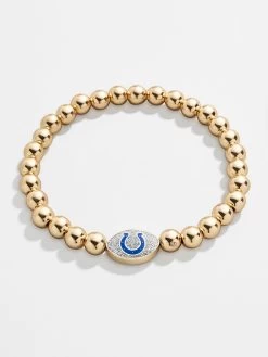 Indianapolis Colts NFL Gold Pisa Bracelet - Indianapolis Colts -Baublebar 58999 G 03
