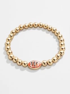 Cincinnati Bengals Gold NFL Pisa Bracelet - Cincinnati Bengals -Baublebar 59006 G 03