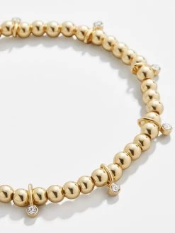 Joelle Pisa Bracelet - Clear/Gold
