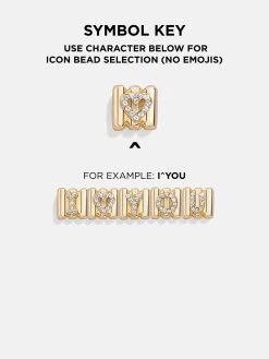 Custom Tile Bracelet - Pavé 11 Custom Tile Bracelet - Pavé -Baublebar 59597 SymbolKey v2 f0cf376e d334 45db bf68 f156356469d4