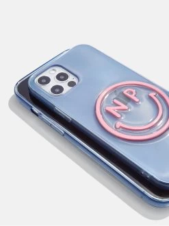 All Smiles Custom IPhone Case - Navy / Light Pink -Baublebar 60283 G 02