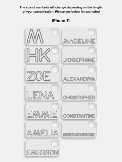 Fine Line Custom IPhone Case - Black/White 27 Fine Line Custom IPhone Case - Black/White -Baublebar 60287 FineLine FontSize 11 38077e73 d280 4d96 a762 b342da16ed71