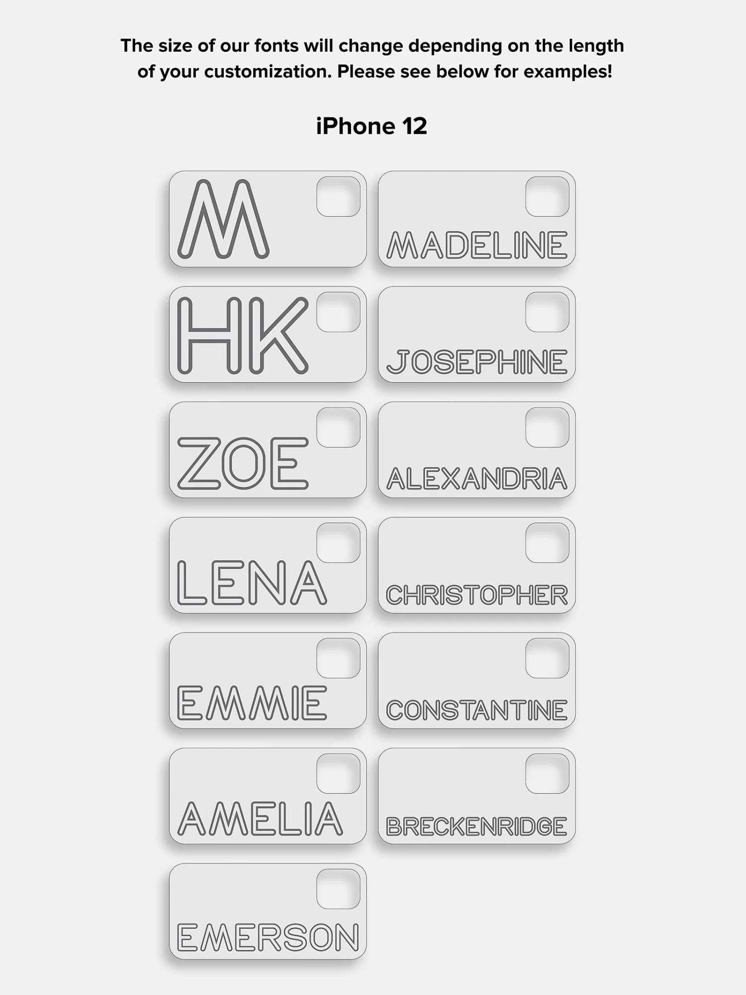 Fine Line Custom IPhone Case - Black/White 11 Fine Line Custom IPhone Case - Black/White - Image 9