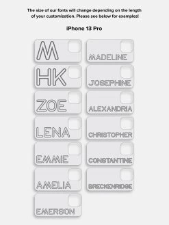 Fine Line Custom IPhone Case - Lavender / Red -Baublebar 60287 FineLine FontSize 13pro 23b46edf 2e6b 4a97 80b3 f68c89b174cb