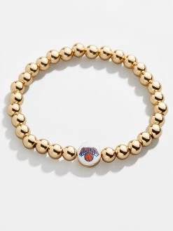 New York Knicks Gold Pisa Bracelet - New York Knicks -Baublebar 60439 G 03
