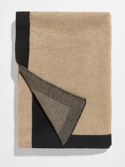 Spell It Out Custom Blanket - Tan/Black -Baublebar 60511 G 03a