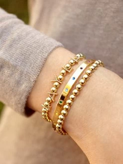 Custom Pisa Bracelet - Gold Twist -Baublebar 61055 m
