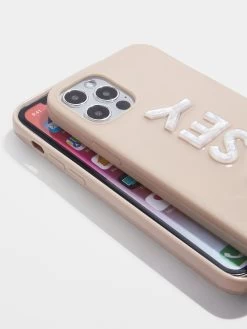 All You Tan Eat IPhone Case - Beige -Baublebar 61105 G 02