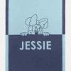 Minnie Mouse Disney Custom Blanket - Light Blue/Navy 2 Minnie Mouse Disney Custom Blanket - Light Blue/Navy -Baublebar 61467 G 01