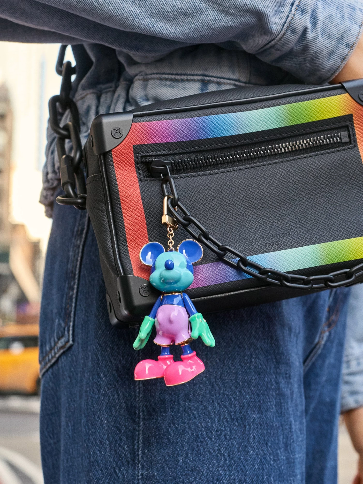 Mickey Mouse Disney Bag Charm - Mickey Mouse Multicolored Enamel 5 Mickey Mouse Disney Bag Charm - Mickey Mouse Multicolored Enamel - Image 3