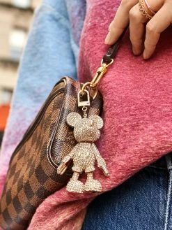 Mickey Mouse Disney Bag Charm - Gold Glitter -Baublebar 62109 m