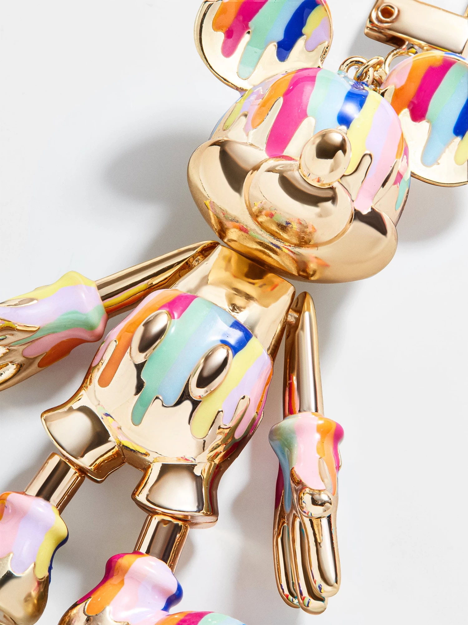 Mickey Mouse Disney Bag Charm - Paint Drip 6 Mickey Mouse Disney Bag Charm - Paint Drip - Image 4