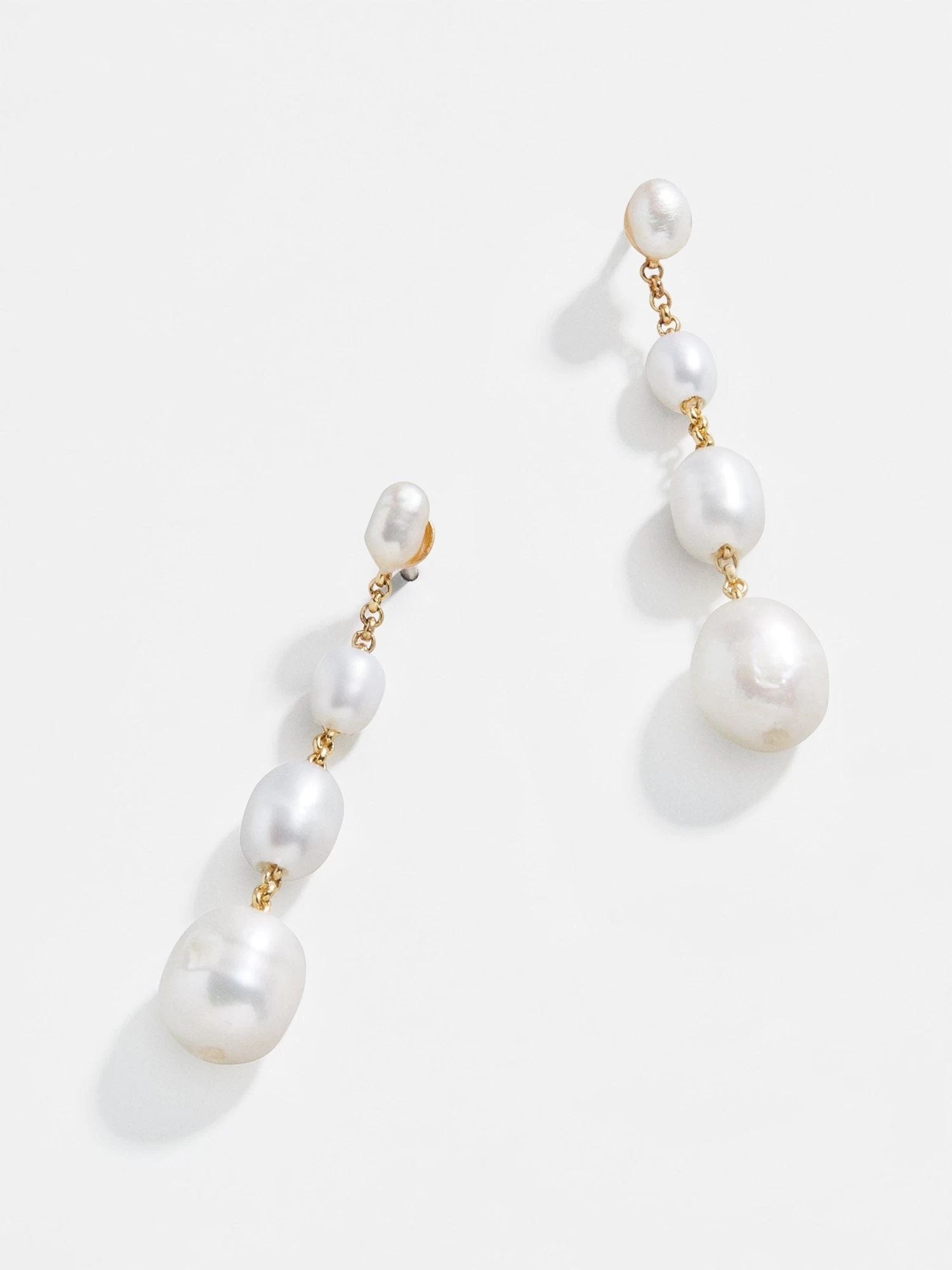 Francesca Earrings - Pearl 3 Francesca Earrings - Pearl