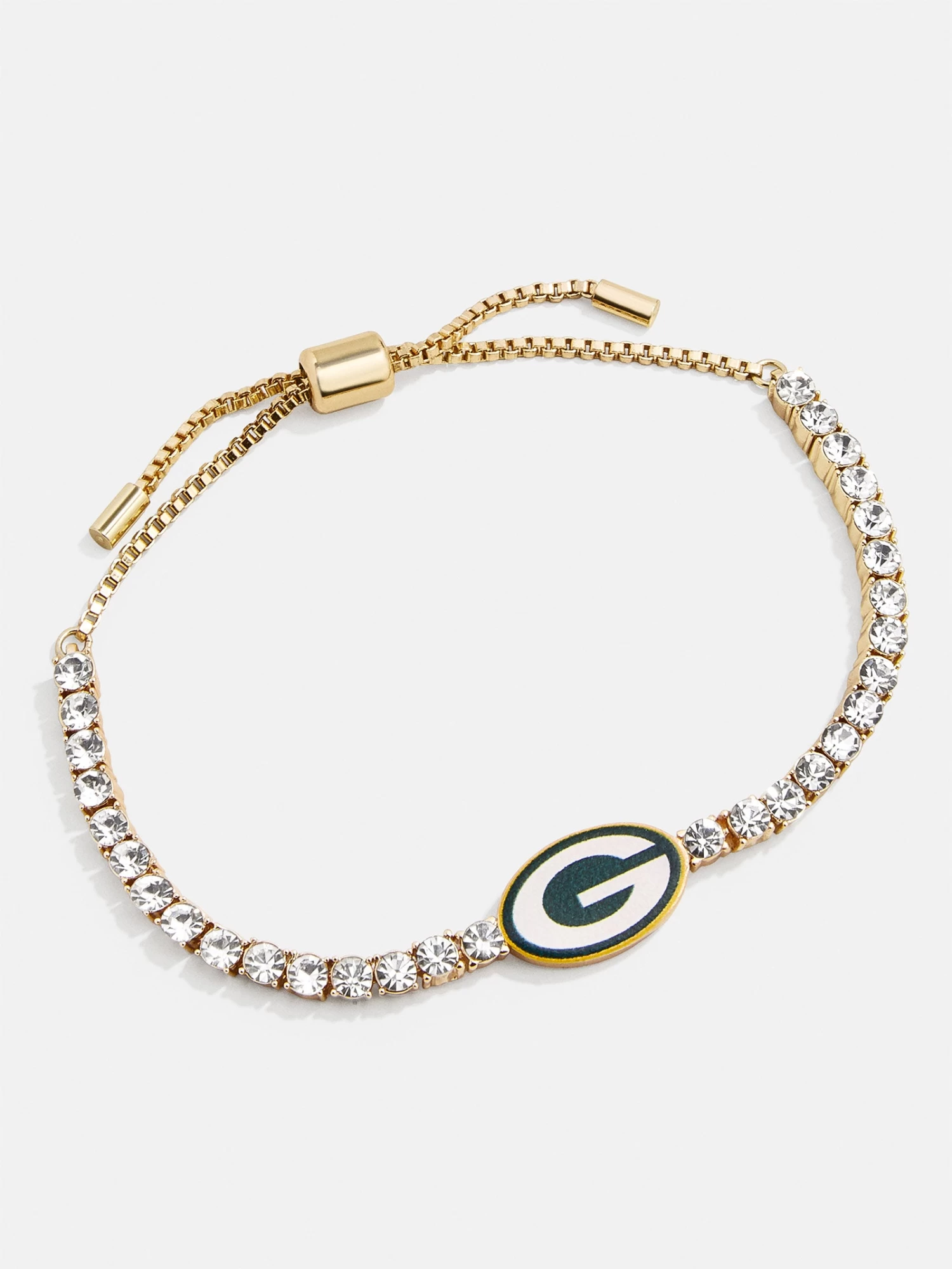 Green Bay Packers NFL Gold Tennis Bracelet - Green Bay Packers 5 Green Bay Packers NFL Gold Tennis Bracelet - Green Bay Packers - Image 3