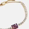 New York Giants NFL Gold Tennis Bracelet - New York Giants 2 New York Giants NFL Gold Tennis Bracelet - New York Giants -Baublebar 62909 G 01