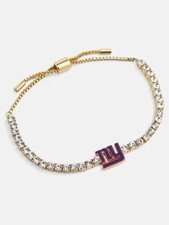 New York Giants NFL Gold Tennis Bracelet - New York Giants -Baublebar 62909 G 02