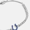 Indianapolis Colts NFL Silver Tennis Bracelet - Indianapolis Colts