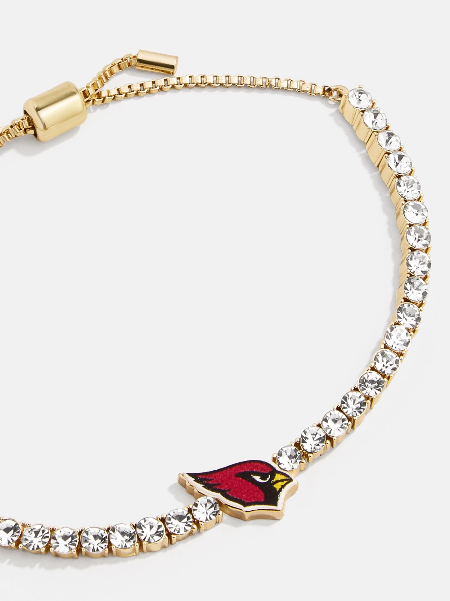 Arizona Cardinals NFL Gold Tennis Bracelet - Arizona Cardinals 3 Arizona Cardinals NFL Gold Tennis Bracelet - Arizona Cardinals