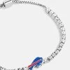 Buffalo Bills NFL Silver Tennis Bracelet - Buffalo Bills -Baublebar 62923 G 01