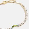 Los Angeles Chargers NFL Gold Tennis Bracelet - Los Angeles Chargers
