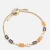 Denver Broncos NFL Gold Slogan Bracelet - Denver Broncos -Baublebar 62942 G 01