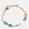 Miami Dolphins NFL Gold Slogan Bracelet - Miami Dolphins - Gold 2 Miami Dolphins NFL Gold Slogan Bracelet - Miami Dolphins - Gold -Baublebar 62952 G 01
