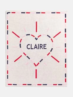 Wild At Heart Kids' Custom Blanket - Red/Blue/Pink