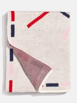 Wild At Heart Kids' Custom Blanket - Red/Blue/Pink -Baublebar 63020 G 03