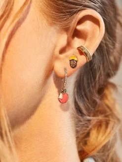 Mini Evil Queen Disney Earrings - Gold 6 Mini Evil Queen Disney Earrings - Gold -Baublebar 63414 m