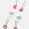 Snow White Disney Princess Earring Set - Red