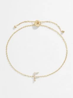 14K Gold & Diamond Initial Bracelet - Clear/Gold -Baublebar 63541 G F 78a8b208 8bf7 41de a11a eb7f5e18f2aa