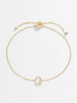 14K Gold & Diamond Initial Bracelet - Clear/Gold -Baublebar 63541 G Q 5b4cfbe1 121e 4ed0 934b 6f3bd709e972