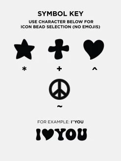 Custom Slider Bracelet - Retro Pavé 15 Custom Slider Bracelet - Retro Pavé -Baublebar 63655 Symbol Key v2